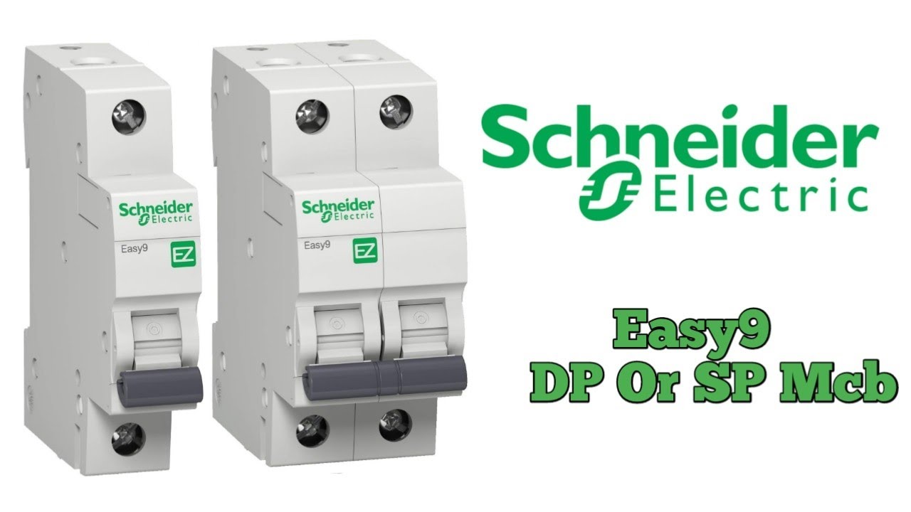 Schneider Easy9 Mcb SP 6-32A DP 63A C Curve Review With Price