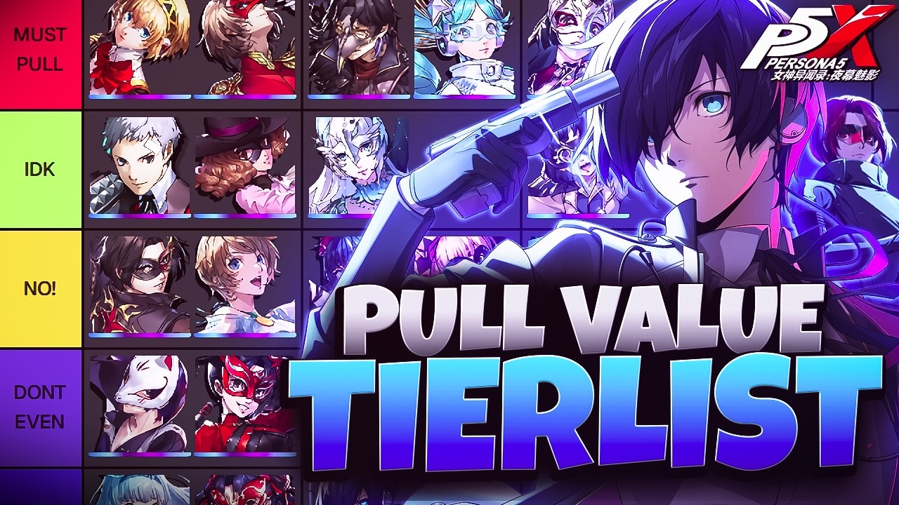 ARE THESE UNITS WORTH IT! PULL VALUE TIERLIST! | PERSONA 5: THE PHANTOM X