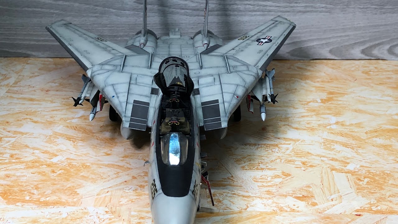 HASEGAWA 1/48 F-14A TOMCAT EP30｜つくった！できた！Build ＆ completed ～お家でプラモつくろっと！