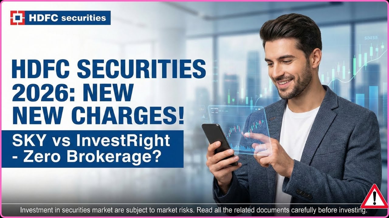HDFC Securities Review 2026: All Charges Explained! HDFC Sky vs InvestRight | Full Details in Hindi