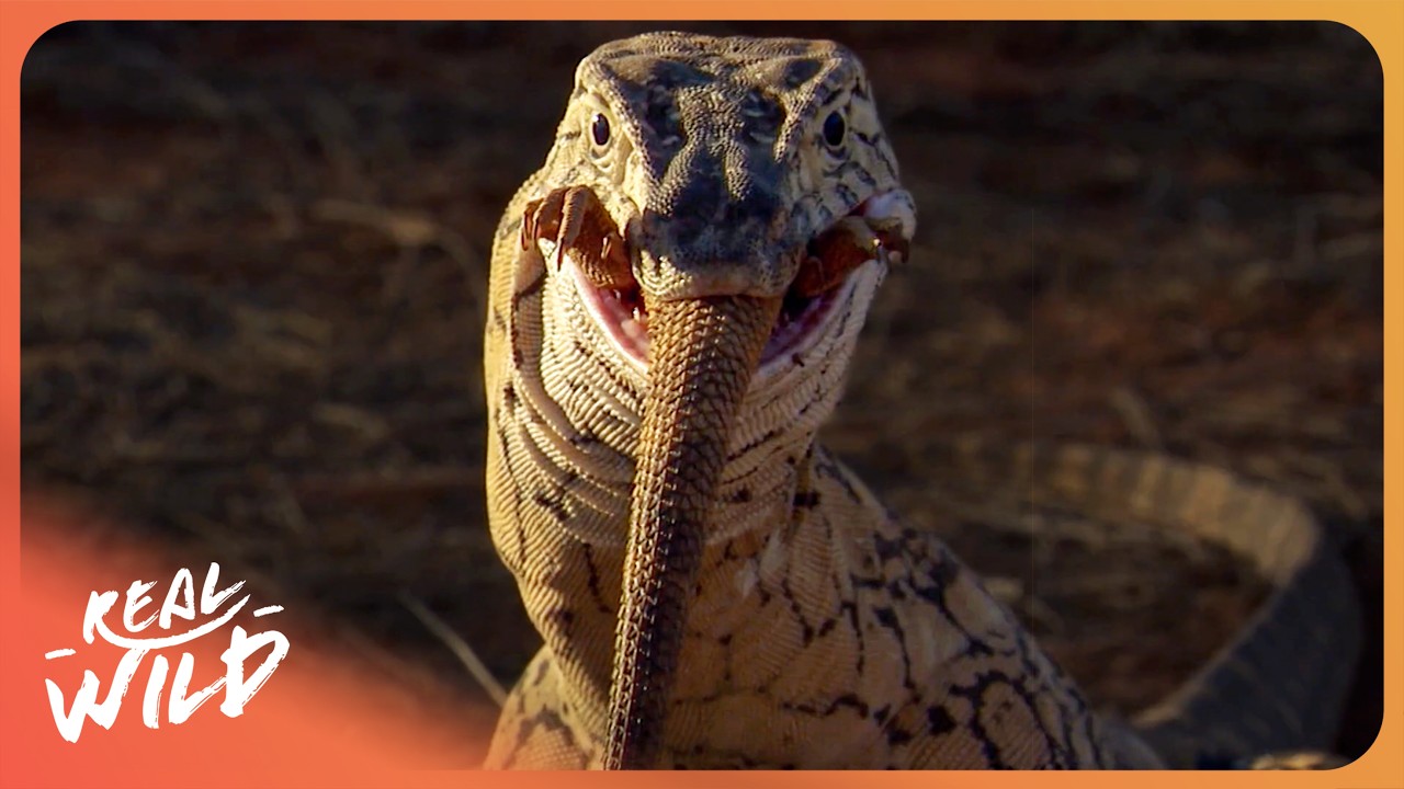 AFRICA'S LARGEST LIZARD: The Monitor Lizard | 4K