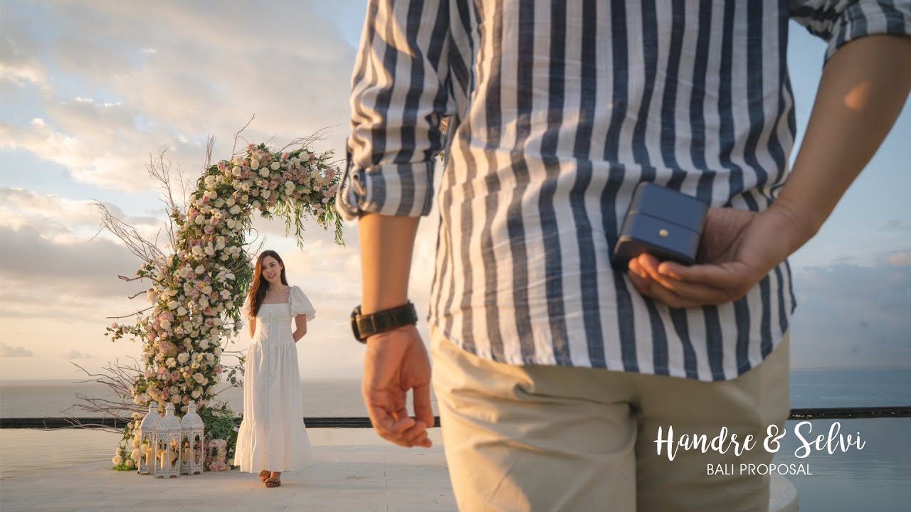 Surprise Proposal in Bali // Handre & Selvi