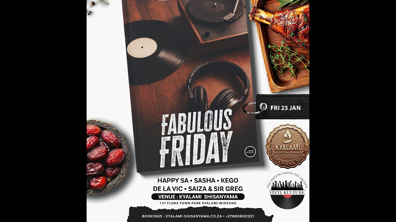 KEGO Live: Fabulous Friday Kyalami Shisa Nyama 🔥