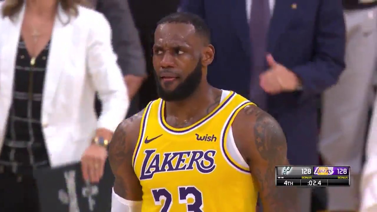 Fantastic Finish Between The Spurs And The Lakers | 23rd October 2018