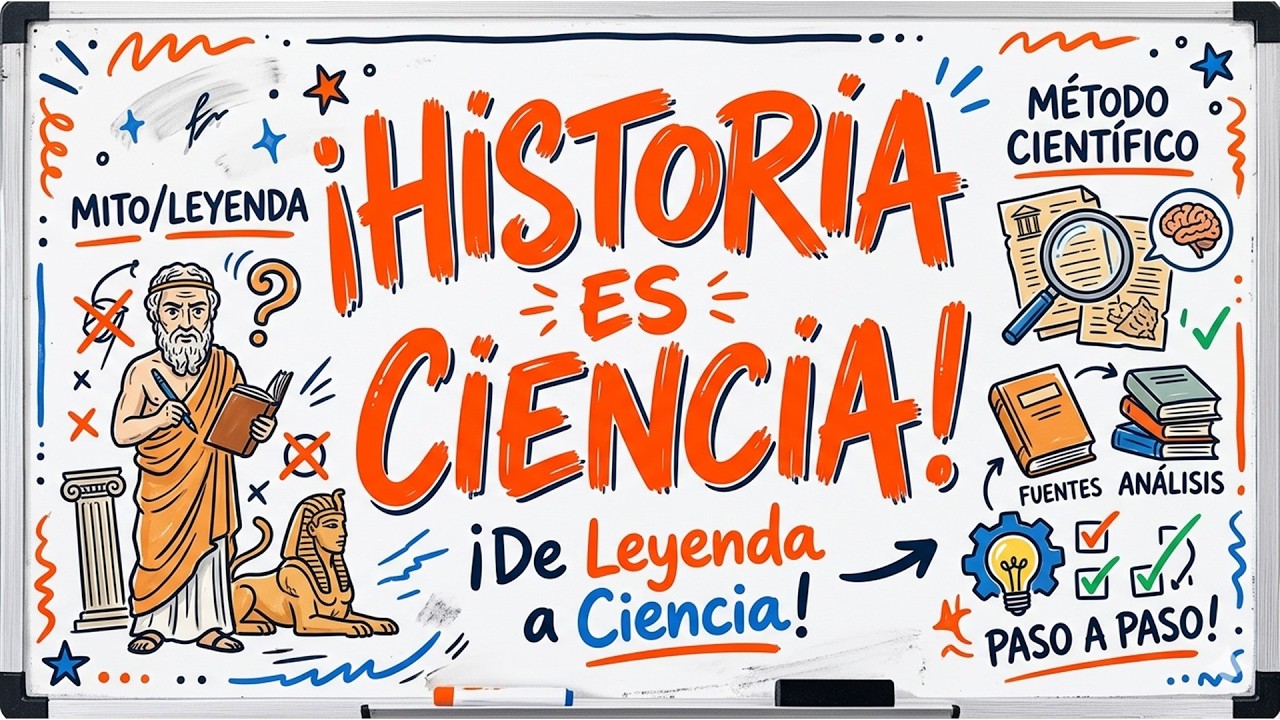 ¿CÒMO SE ESTUDIA el pasado? El Método Histórico✨aulamedia Historia