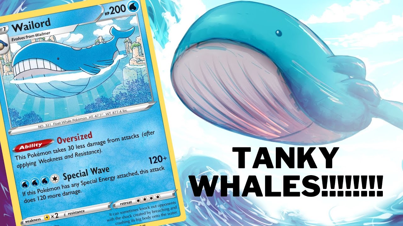 Wailord Deck Profile From Silver Tempest! (Tanky Budget Deck!)