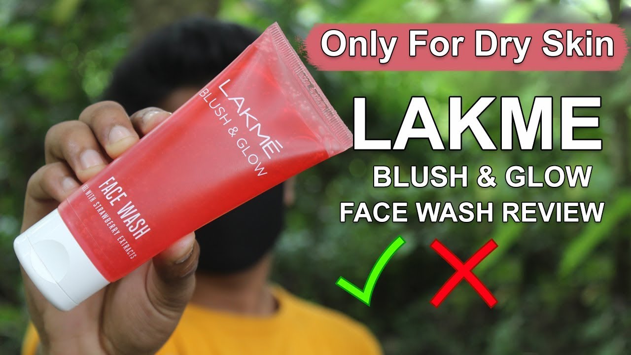 LAKME BLUSH & GLOW FACE WASH | BEST FOR DRY SKIN | REVIEW | HINDI | Bunny LifeStyle