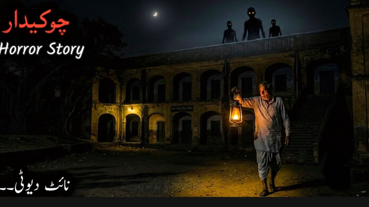 The Abandoned School: Midnight Watchman|Hindi Urdu Horror Stories|Sachi Khofnak Kahaniyan