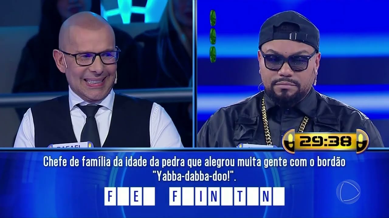 ACERTE OU CAIA: Naldo segue como líder e derruba Rafael Ilha e Giulia