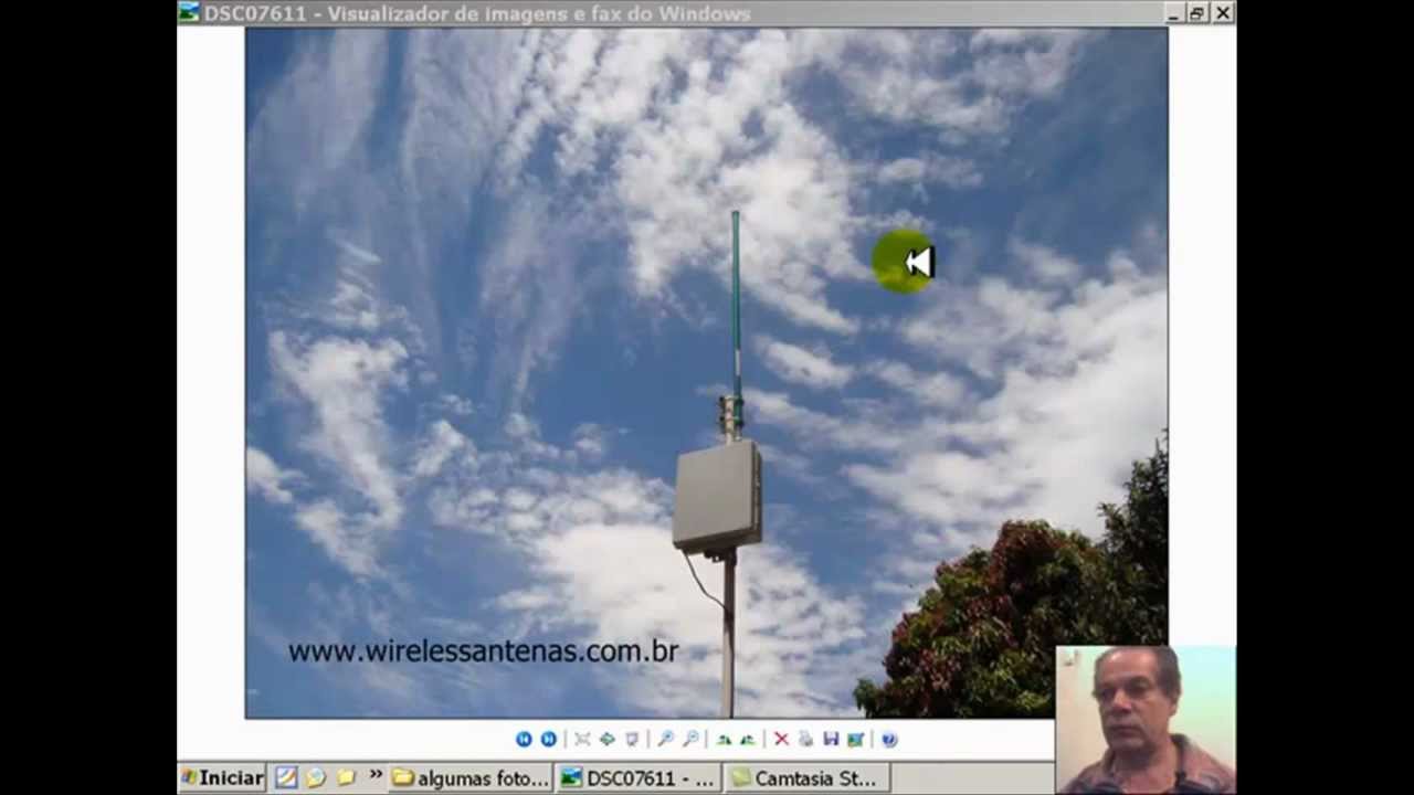 Antena wireless omni 25 dbi longo alcance