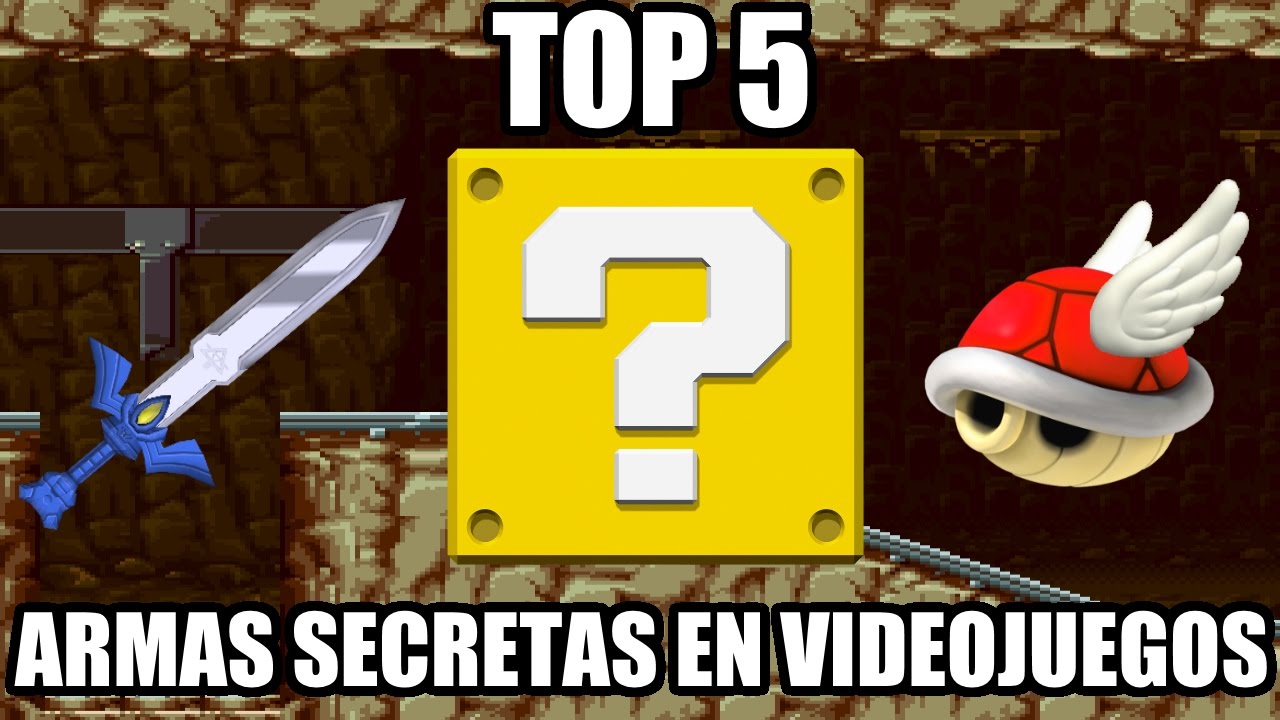 Top 5: Armas Secretas En Videojuegos - Retro Toro