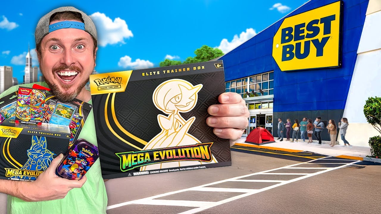 В погоне за всем в Pokemon Mega Evolution! (открывая)