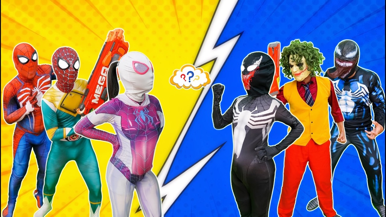 Joker dan Spider-Man berlatih untuk menghadapi tantangan dari lawan - Spiderman Team IDN