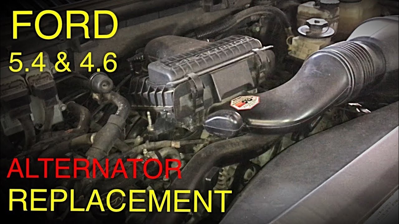 Ford 5.4 & 4.6 Alternator Replacement (Tips and Tricks)