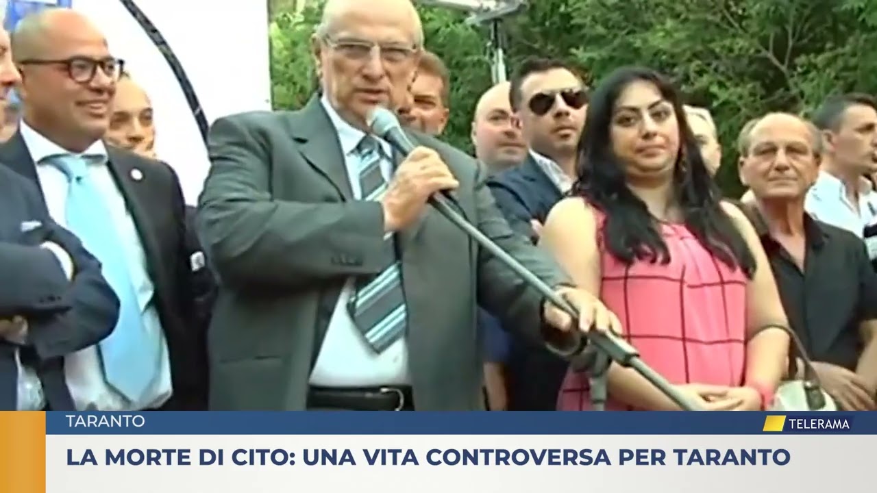 Taranto. La morte di Cito: Una vita controversa per Taranto