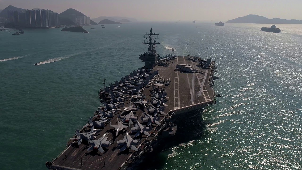 列根號訪港 USS RONALD REAGAN Visit Hong Kong 2018