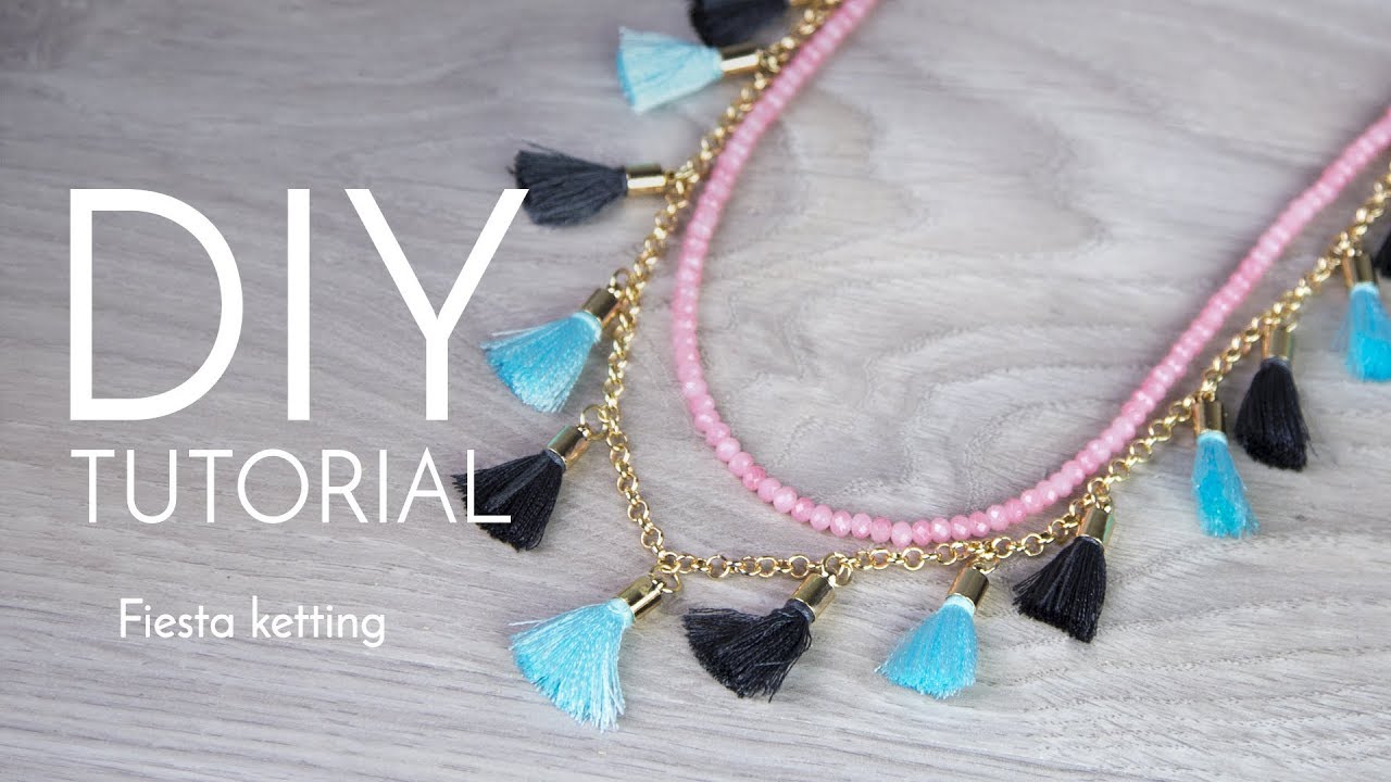 Sieraden maken met Kralenwinkel Online - Fiesta ketting