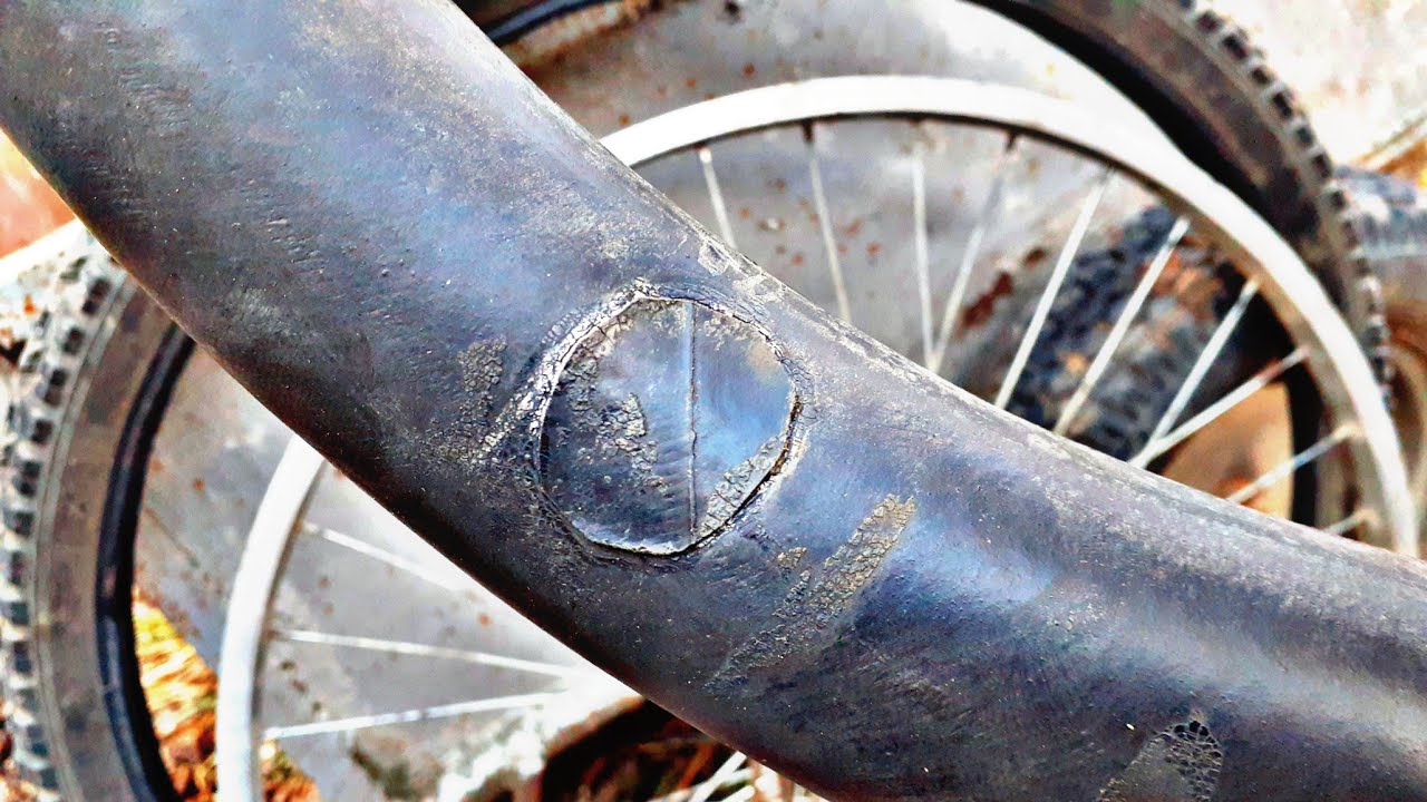 Velosiped təkər yamamaq | Tekerlik nasıl yamanır | How to patch a bicycle wheel.