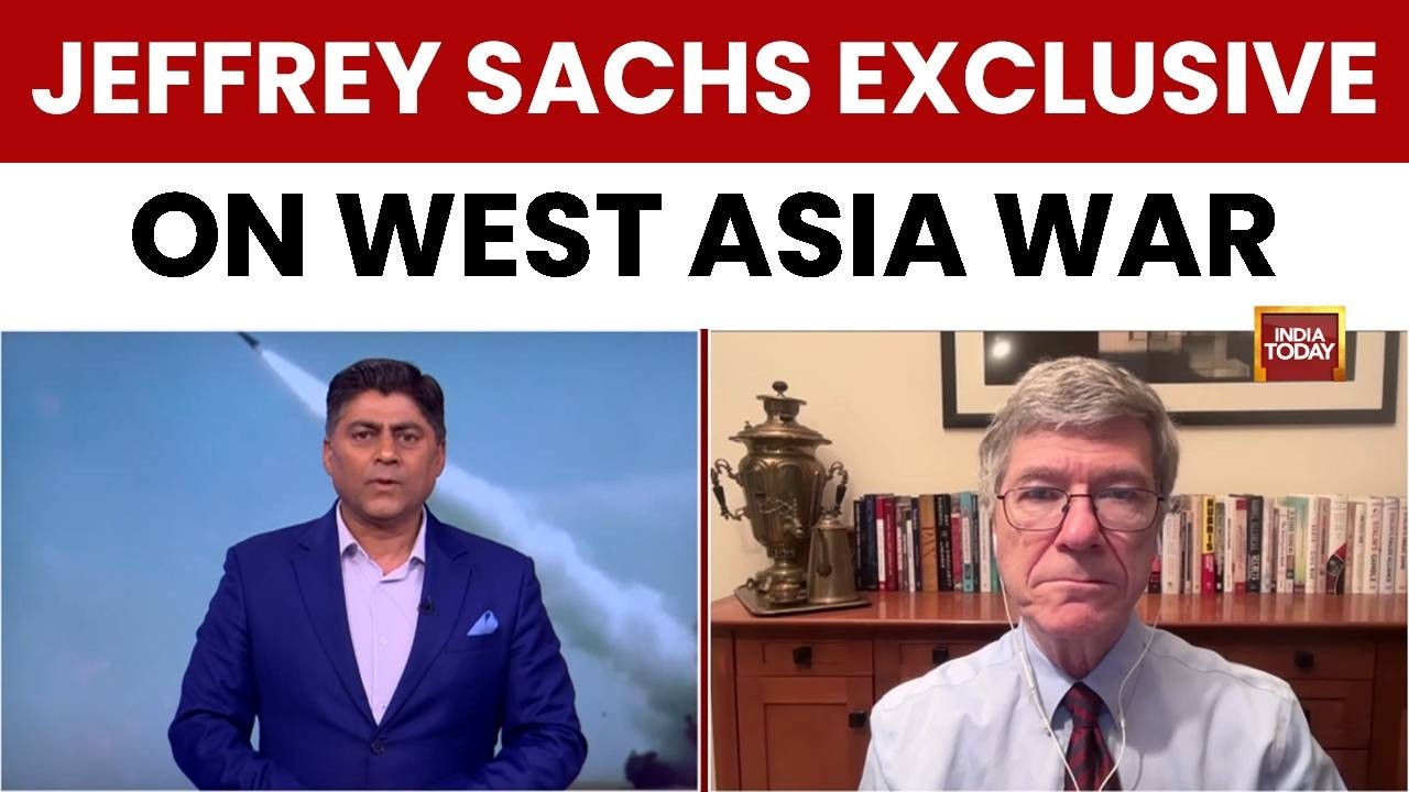 Jeffrey Sachs On US-Iran War: 'Everything That Is Being Said Is A Lie' | India Today Exclusive