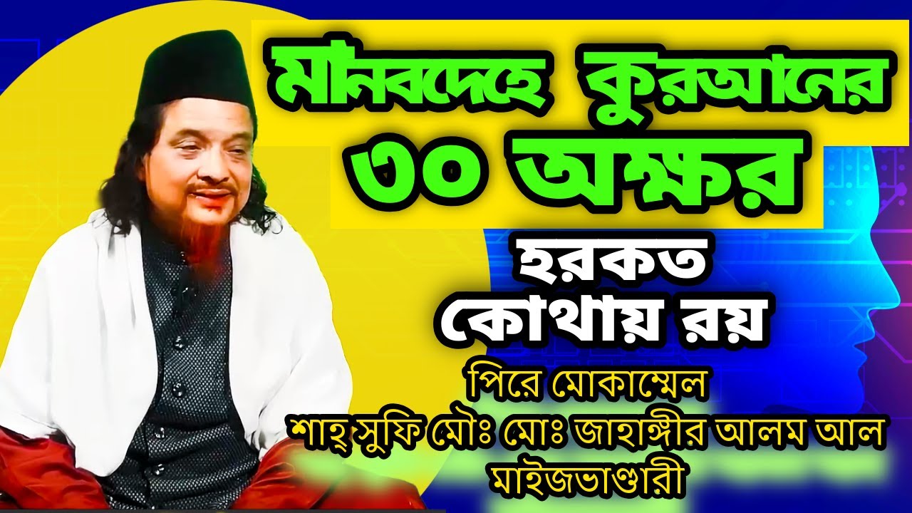 মানবদেহে কুরআনের ৩০ অক্ষর । হরকত কোথায় রয়