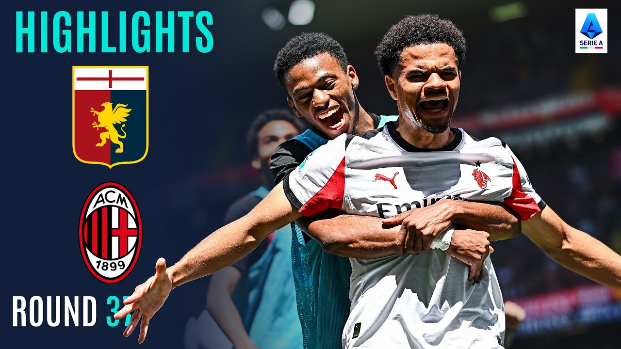 Nkunku and Athekame Stun the Grifone | GENOA-MILAN | HIGHLIGHTS | Serie A 2025/26