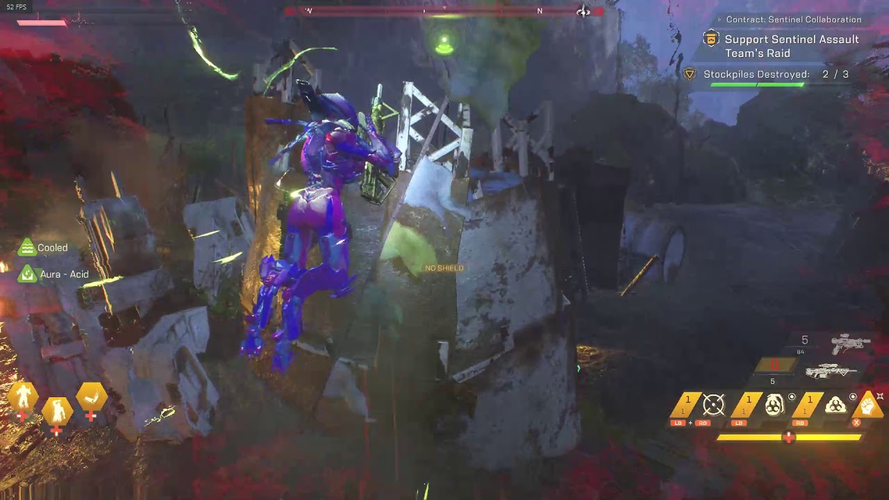 Anthem Interceptor gameplay.  Just a taste of the mobility and melee he's capable of.