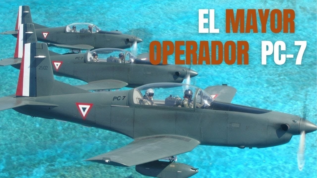 México el mayor operador del Pilatus PC-7 en el mundo