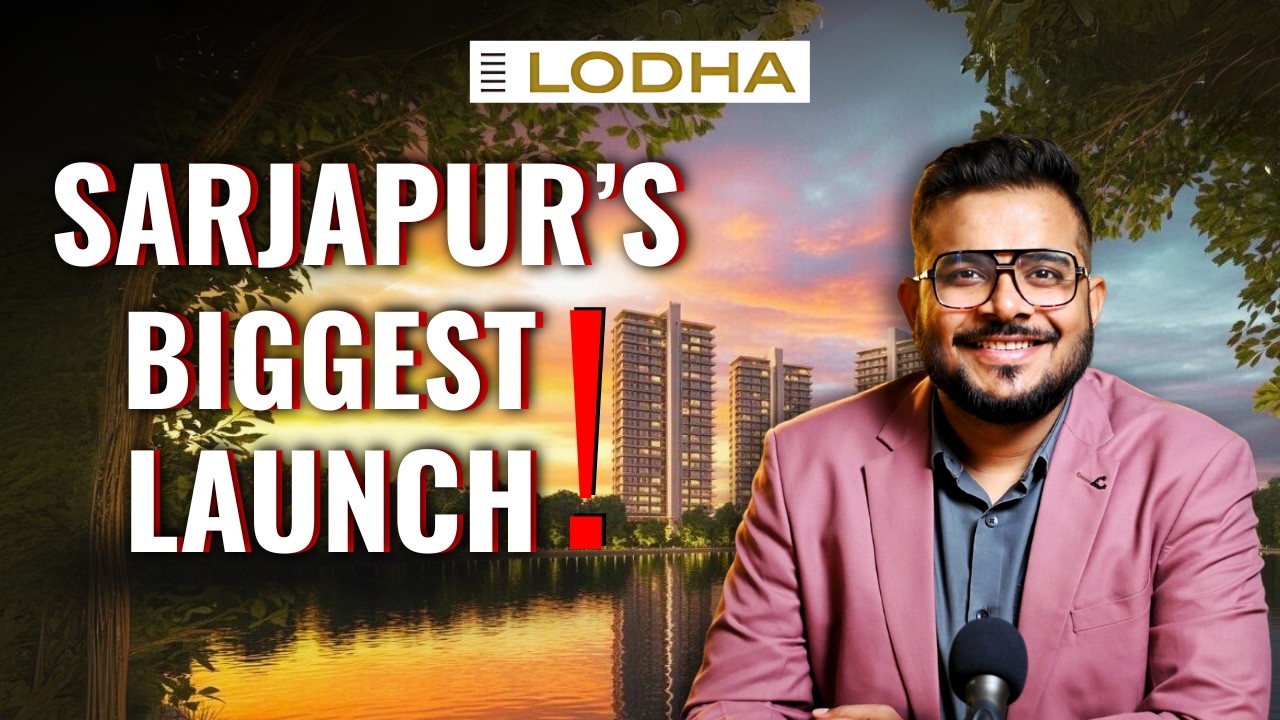 Lodha lake view apartments in Sarjapura, Bangalore #realestatea2z #lodhagroup