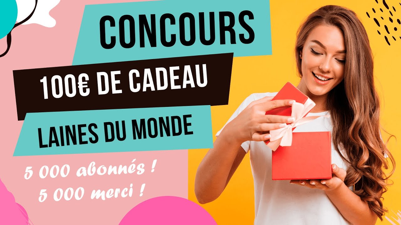 CONCOURS LDM ! ON VOUS FAIT GAGNER 100&euro; DE FIL😍🧶💰