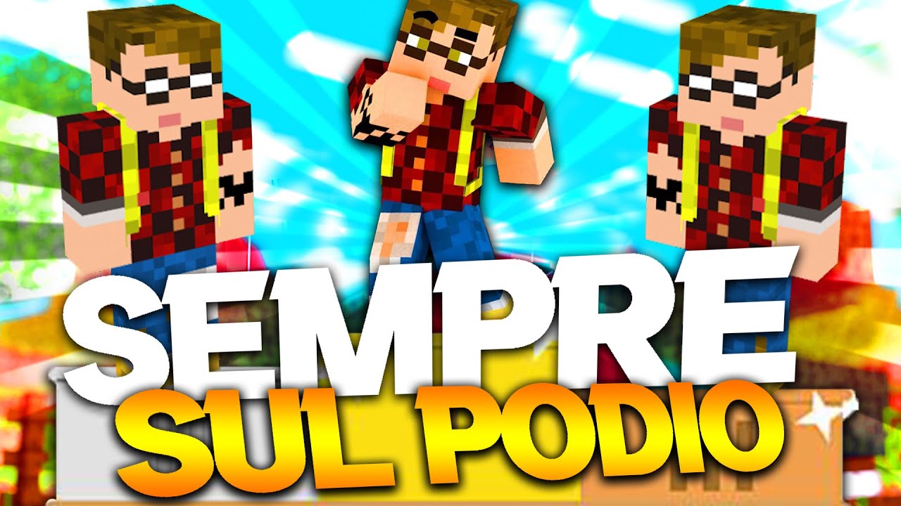 SEMPRE SUL PODIO NELLE BEDWARS !!