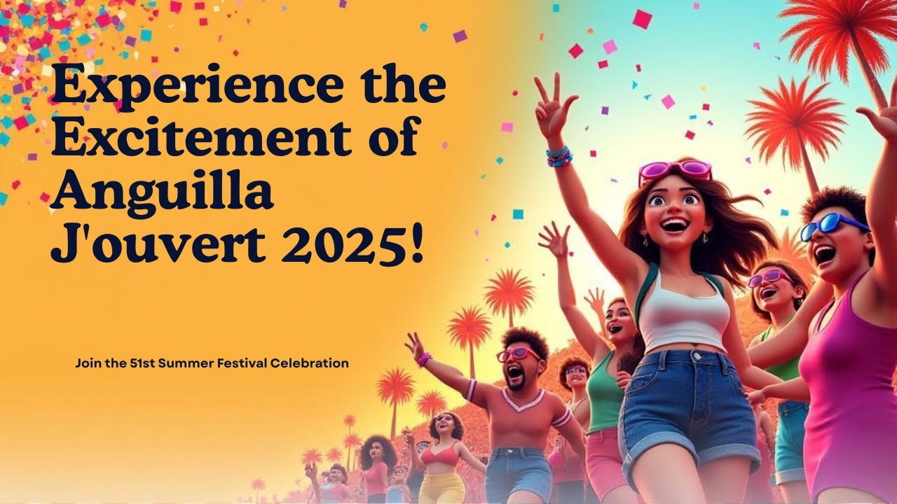 J'OUVERT 2025 Anguilla Part 1 | 51st Summer Festival Explosion!