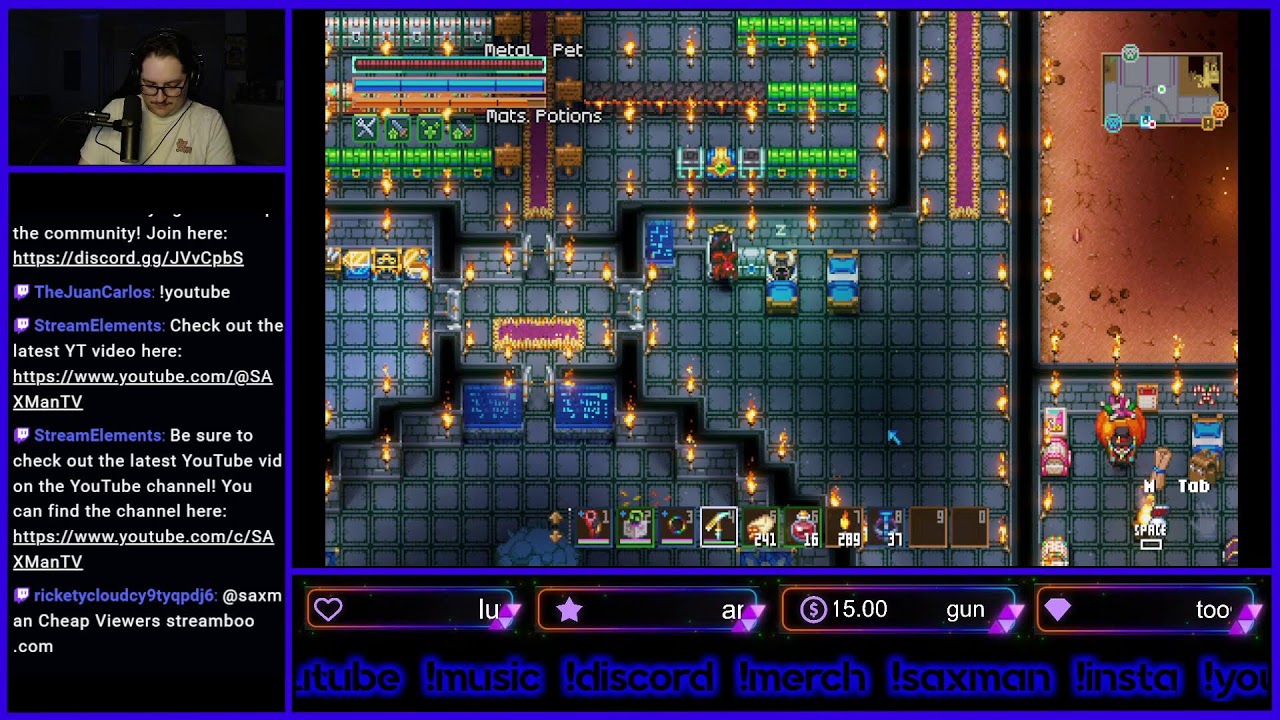 Cozy Core Keeper Sunday! !MUSIC !merch !insta