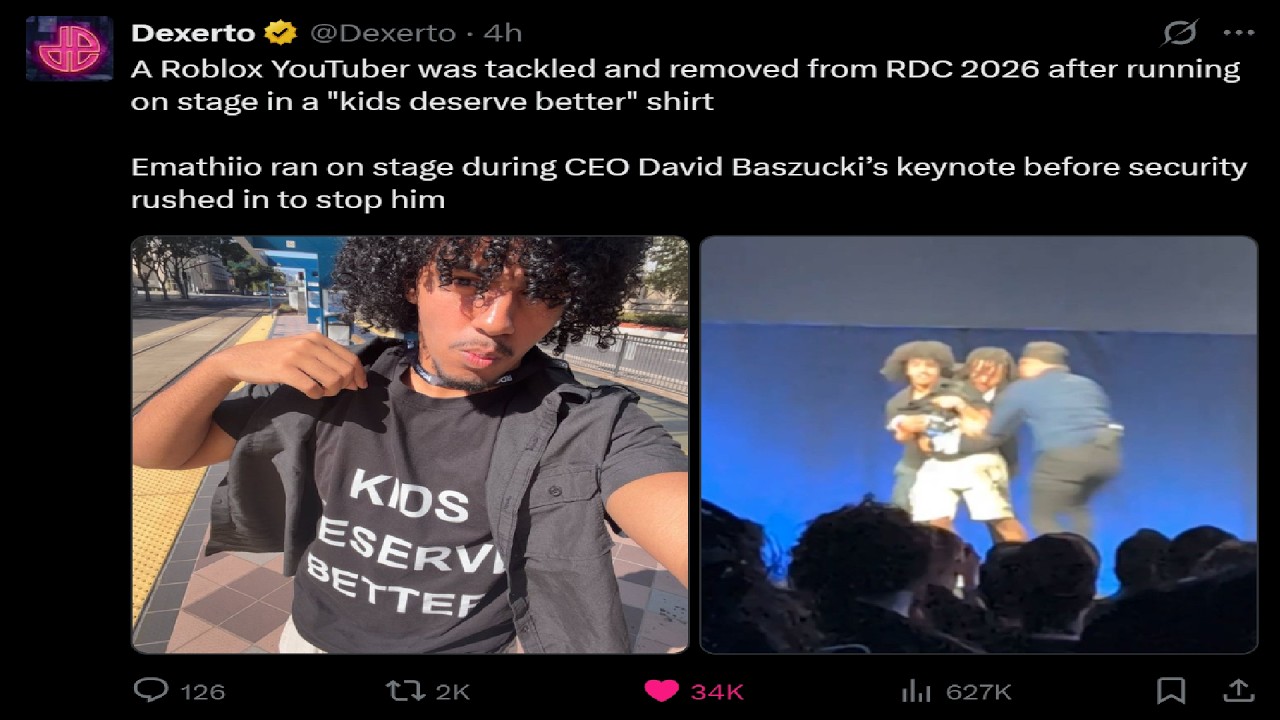 The Roblox Developer Conference Situation is Insane