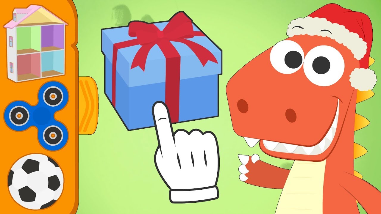 Abre los Regalos de Navidad con Eddie | EDDIE: el dinosaurio abre todos los Regalos