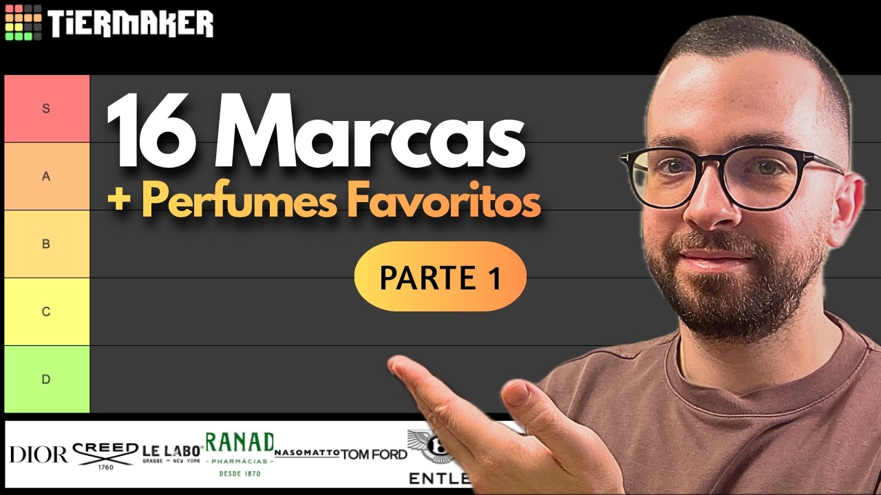 Ranking de 16 MARCAS de Perfumes + Meus Favoritos