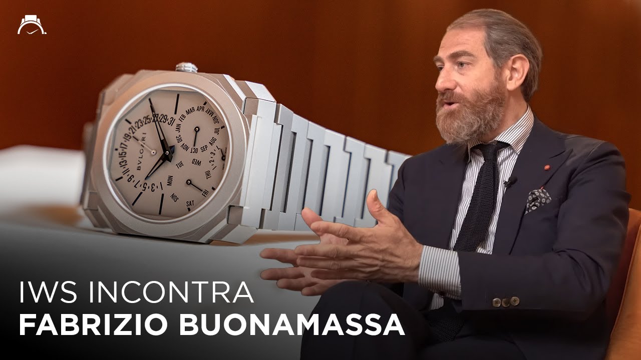 Fabrizio Buonamassa racconta il successo dell'OCTO FINISSIMO e di BVLGARI nell'orologeria