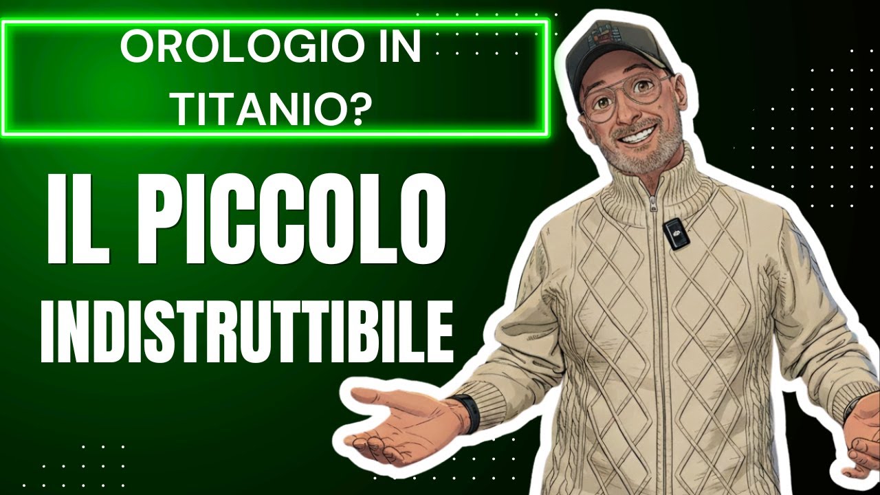 INDISTRUTTIBILE e Leggero: Il 36mm in Titanio che sfida i grandi marchi 🛡️