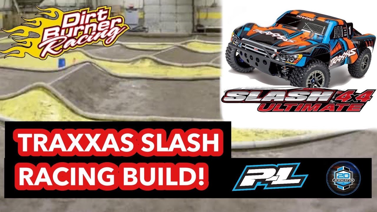 Гоночная сборка Traxxas Slash 4x4 VXL Ultimate Edition!