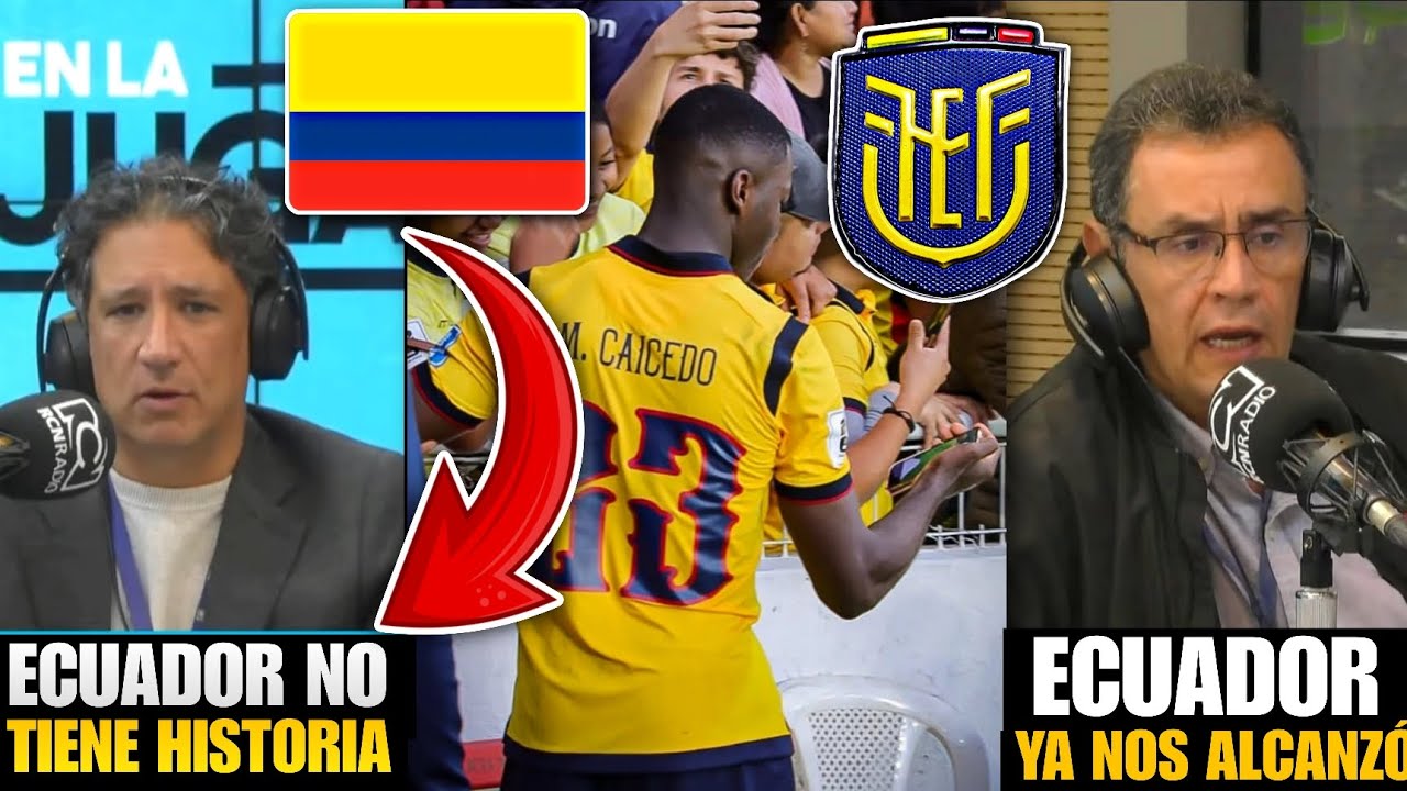 PRENSA COLOMBIANA NUEVAMENTE HABLA DEL FÚTBOL ECUATORIANO y lo Compara con el fútbol de Colombia