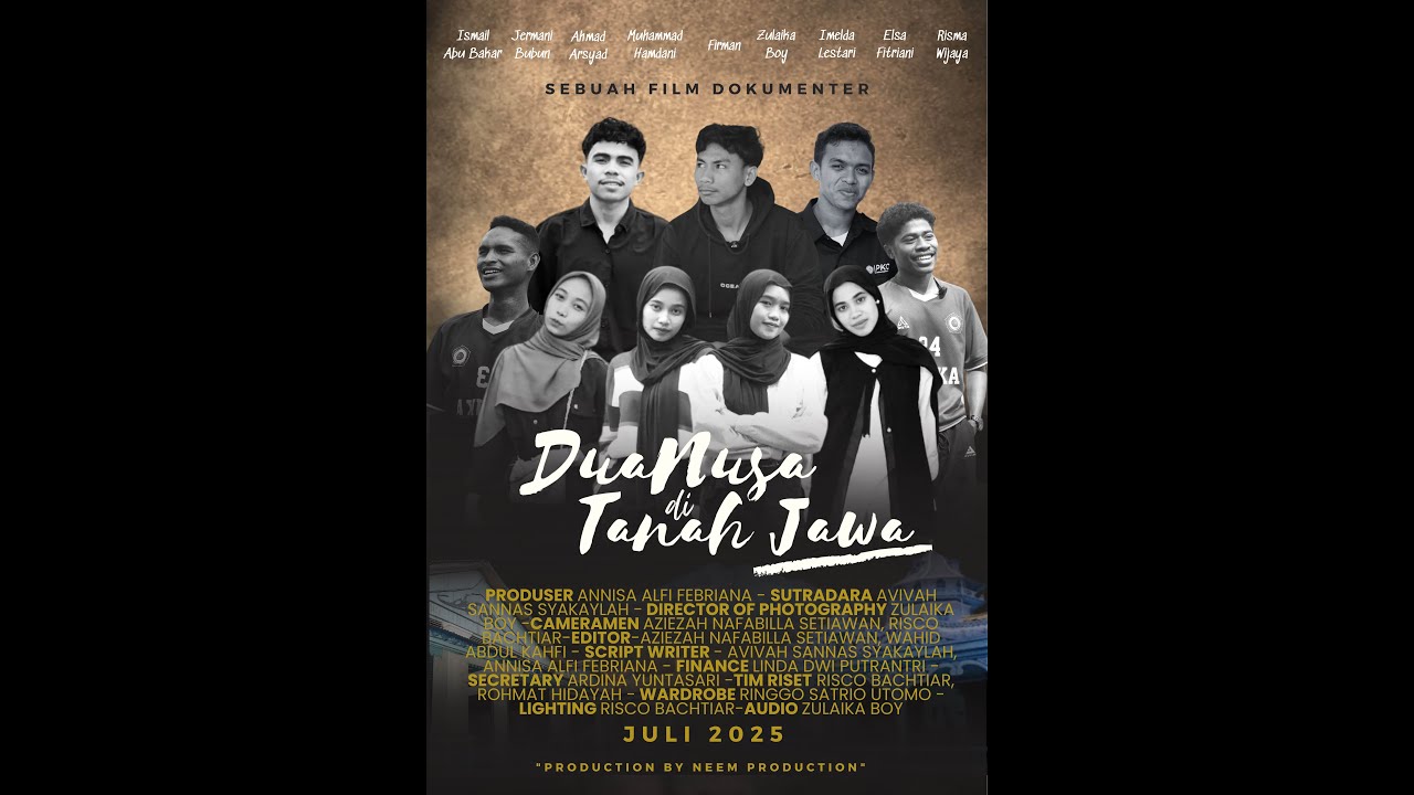 DUA NUSA DI TANAH JAWA - Tentang mahasiswa Timur (NTB-NTT) yang berkuliah di Umuka FULL MOVIE
