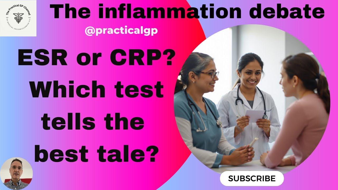 ESR or CRP? The inflammation debate &ndash; which test tells the best tale?