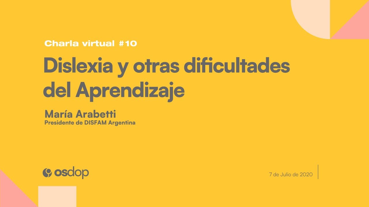 DISLEXIA Y OTRAS DIFICULTADES DEL APRENDIZAJE