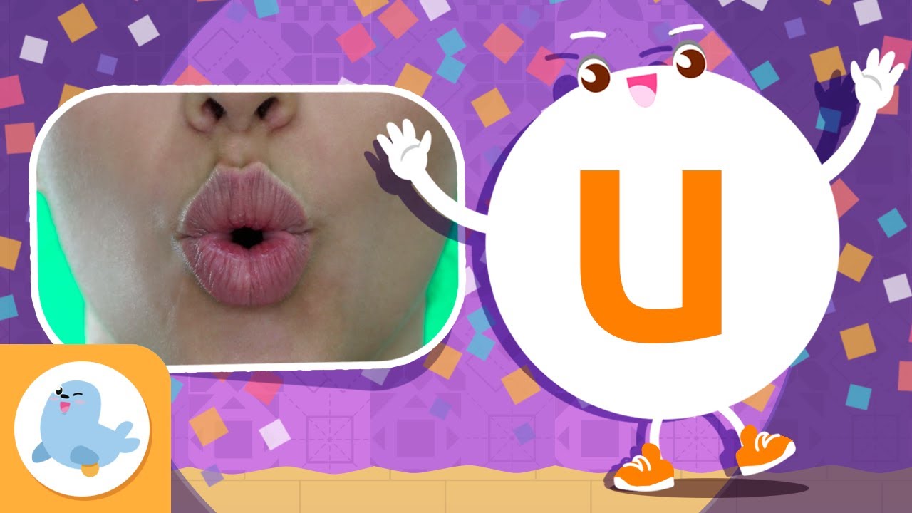 Fon&eacute;tica para ni&ntilde;os 🗣 El sonido /u/ 🦄 Fon&eacute;tica en espa&ntilde;ol 🛴