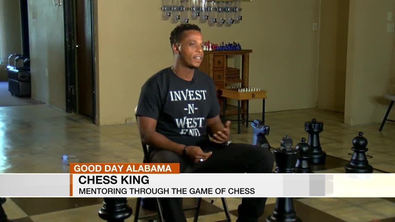 Barber explains how he uses chess to mentor kids