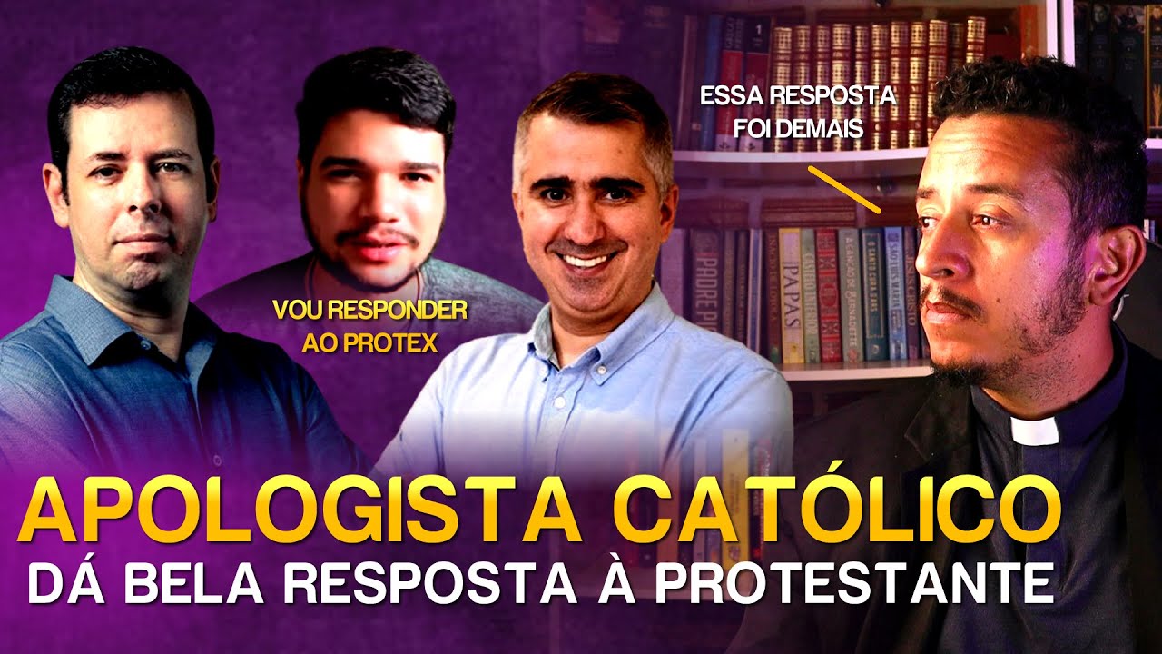 CATÓLICO DÁ RESPOSTA IRREFUTÁVEL AO PASTOR PROTESTANTE
