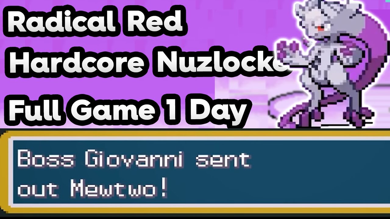Can You Nuzlocke Radical Red in One Day?!
