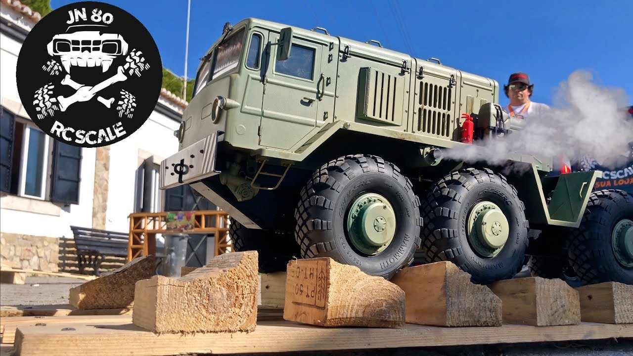 Cross rc Mammoth special delivery and test run...IT'S HUGE!