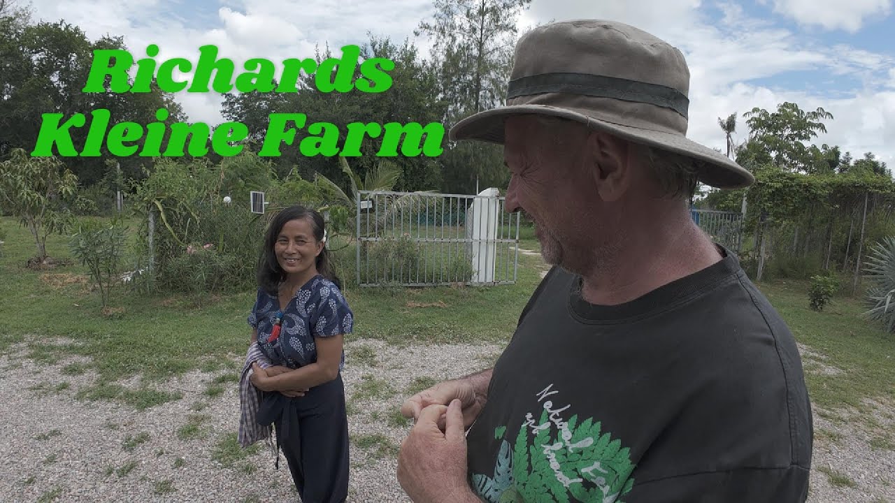 Frühstück und zu Richards Farm