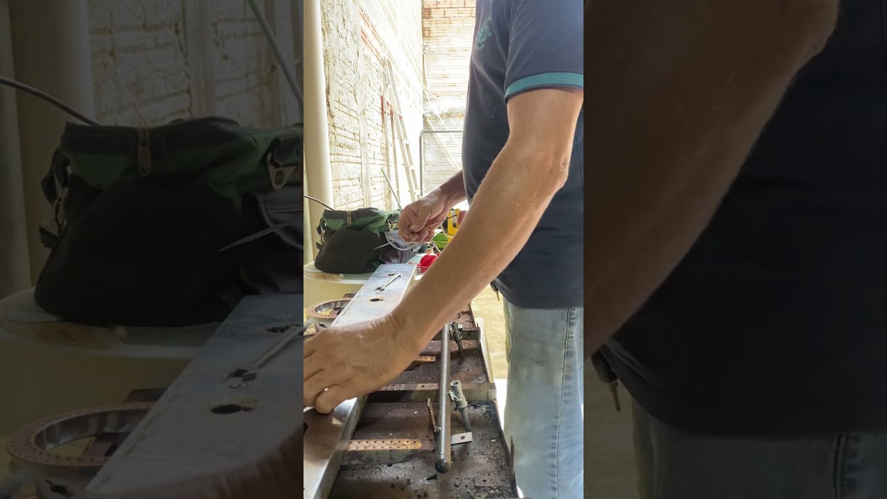 Chapa com vazamento de gás troca de ramal 