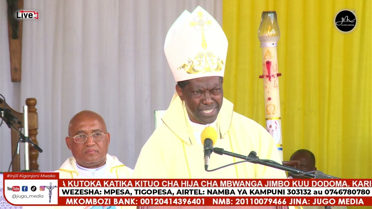 Alichozungumza Kardinali Protase Rugambwa Misa ya Uaskofu Dodoma, Tazama kwa Makini